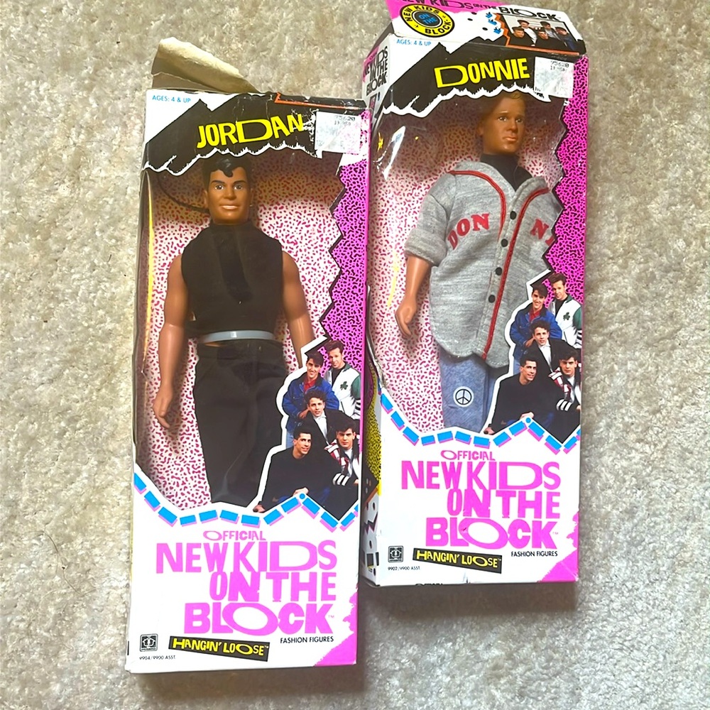 Official new kids on the block Dolls Jordan and Donnie